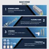 La più recente attrezzatura per il resurfacing della pelle con laser frazionario Macchina per il rassodamento della pelle del laser CO2 per la rimozione delle smagliature Uso domestico della stazione termale