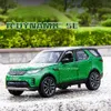 Diecast Model 1 24 Discovery Rdynamic SUV Alloy Car Toy Diecasts Sound and Light Vehicle Toys for Children 230617