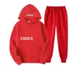 Mens Tracksuit Designer ESS Set Long Sleeve Pullover discual Essen Clothing Sportwear Pants فضفاضة عالية الجودة S-XL Essentail