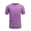 Magliette da uomo Abbigliamento da uomo estivo T-shirt solida O-collo Manica corta Comodo traspirante Sottile Giovane moda maschile Tops Tees