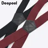 Suspenders 1Pc 3.5*120cm Men's Suspender Adult 4 Clips Mens Suspenders X Type Elastic Adjustable Strap Wide Braces Work Male Jockstrap 230717