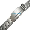 For ROL watch 20mm 21mm The grind arenaceous New Men Curved end Watch band Strap Bracelet STAINLESS STEEL Band296v