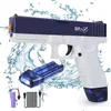 Sand Play Water Fun Glock Gun Toy Shooting Automatic Spray Toys Electric Burst Childrens Outdoor Warfare 230718