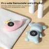 Water Thermometers Cartoon Animal Shape Bath Temperature Sensor with LED Display for Infant Kids Child Shower Toys 230718