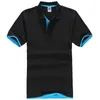 Erkekler Polos Marka Erkekler Polo Gömlek Nefes Alabilir Pamuk Kısa Kollu Gömlek Formaları Golftennis Artı Boyut XXXL TEE Üstler Giyim 230718