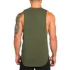 Men's Tank Tops Mens Sporting Gym Fashion Vest Fitness Sleeveless Shirt Muscle Clothing Brand Top Workout Bodybuilding Running Singlets 230717