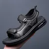 Sandals Air Cushion Increased Men's Sports Casual Waterproof No Slip Beach Shoes Youth Sandalias De Moda Hombre 230718