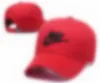 Alta calidad Street Ball Sombreros de béisbol para hombre para mujer Gorras deportivas 22 colores Gorra delantera Diseñador de moda Letra ajustable Gancho Sombrero N18