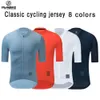 Cycling Shirts Tops YKYWBIKE Summer Mens Pro Jersey Breathable Mtb Shorts Sleeve Bicycle Clothing Pockets Mountain Road Bike 230717