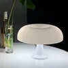 Other Home Decor Italy Designer Led Mushroom Table Lamp for el Bedroom Bedside Living Room Decoration Lighting Modern Minimalist Desk Lights 230717