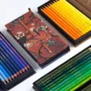 Marco Master Collection 80 kolorów luksusowy prezent profesjonalny olej dzieł sztuki oleju i kolorowy zestaw ołówek rysunkowy kolor kolorowe ołówki y2240c