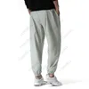 2023 Black Cotton Linen Joggers Pants Men Casu