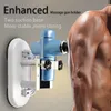 Full Body Massager Massage Gun Holder Two Suction Base With Massage Heads Massage Gun Support Self Massage Tool 230718