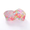 Cupcake Baking Paper Cups Muffin Cupcake Liners Colorful Rainbow Combo Disposable Baking Cups Set Cake Mold Decorating Tools 60 colors