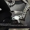 Vivi Saturn Full Diamond Saturn Necklace Magnetic Necklace Europe and the United States Chine Schines Chain Custrict Prescons Punk Punk Necklace Necklace