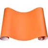 Fonds d'écran Moderne Orange Vif Solide Couleur Papiers Peints Décor À La Maison Non Tissé Plaine Papier Peint Rouleau Pour Chambre Salon Murs Décoration