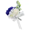 Decorative Flowers Artificial Flower Wedding Party Decoration Bride Decors For Ceremony Bridesmaid Groom Corsage