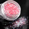 Andra smink 1Box White Glitter Eyeshadow 12 Color Glitter Eyes Palette Monochrome Eyes Shimmer Powder Makeup Tool Shinning Colors #03 J230718