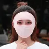 Bandanas 2 PCS Washable Mask Sun Block Outdoor Summer UV Face Cover Protective Breattable