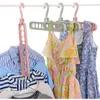Cintres Ménage Rack De Stockage Vêtements En Plastique Cintre Vêtements Placard Pantalon Organisateur Mignon