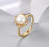 Réglages de bijoux En gros Perle Anneau S925 Sier 18 Styles Pour Femmes Anneaux De Montage Taille Réglable Blanc Diy Gif Drop Delivery Dhjyk