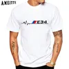 Mens Tshirts Germany EUMD Classic Premium E28 Автомобильный дизайн футболист Summer с коротким рукавом винтаж обычный топ белый 230718