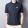 Polo Masculino 2023 Verão Respirável Camisas de Luxo Algodão Estampado Negócios Manga Curta Camisa Polo para Homens Casual Formal 230717