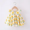 Robe de filles Coton Été Nouveau bébé robe princesse petite jupe pour enfants