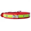 Hundehalsbänder Kleines Halsband Ctystal Nieten PU-Leder Welpe für Chihuahua Mops Einstellbar 8-11 '' Haustierbedarf Drop