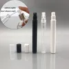 5 ml przezroczysty plastikowy plastikowy spray do rozpylacza rozpylacza butelka do rozkładu do perfum olejku eteryczny skóra miękka próbka pojemnik na ponowne użycie prezentu Bot eqio