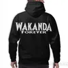 Herrtröjor herrar tröja för kvinnor roliga 60681-wakanda för evigt tryck casual hoodie streatwear