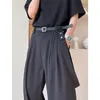 Costumes pour hommes Baggy noir costume pantalon hommes mode sociale hommes robe coréenne ample jambe large surdimensionné pantalon M-2XL