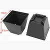 Jardinières 30 Pack 4 Pouces Noir Carré En Plastique Pots De Plantes Semis Pépinière Transplantation Planteur Contenant Pour Jardin