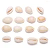 Anhänger Halsketten Perforierte Natürliche Shell Conch Charms Für Schmuck Machen DIY Armband Halskette Frauen Ohrring Zubehör 100PCS