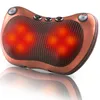 Massera nackkudde Relaxation Massage Pillow Electric axel Back Heading Knådan Infraröd terapi Shiatsu Neck Massage 230718