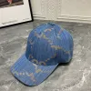 Street Baseball Cap Designer Casquette Womens Men Canvas Sport Caps Summer Hats Regulowany liter