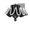 傘旅行ポータブル日焼け止めUV自動ランプ充電式トーチライトLED MINI 3 3つの折りたたみ傘