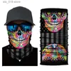 Cycling Caps Masks Magic Scarf UV Protection Bandanas Mask Outdoor Sport Cycling Hiking Tube Unisex Multifunction Headband Motorcycle Face Shield T230718