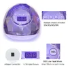 Nageltrockner Nageltrockner UV-LED-Lampe für alle Gel-Nagellacke mit UV 39 LEDs schnell trocknende Nagellampe UV-Kabine mit Timer Smart Sensor 230718