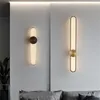 Applique murale moderne longue LED pour escaliers salle de bain miroir chambre chevet appliques canapé fond acrylique bande lumineuse
