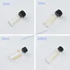 5ml To 1000ml Lab Graduated Round Borosilicate Glass Reagent Bottle Serum Graduation Sample Vials