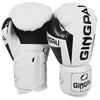 Guanti da boxe per kick boxing per adulti neri di buona qualità Muay Thai Luva De Boxe Training Fighting Uomo Donna Guanti da boxe Grappling MMA Glove HKD230718