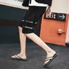 Chinelos flip-flops masculinos verão 2022 nova tendência sapatos de praia desgaste personalizado moda flip-flops sandálias casuais tamanho 40-45 l230718