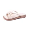 Pantofole da bambina Pantofole da esterno per bambini Morbide e comode Scarpe da bambino semplici e pieghettate verdi eleganti da principessa piatte stile casual 2023 R230718