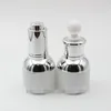 30ML Empty Refillable Upscale Pearl White Glass Bottle Essential Oil Elite Fluid Cosmetics Pot Container Vial with Glass Pipette Eye Dr Kmxq