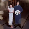 Ethnische Kleidung Sommer Frauen Seide Vintage Chinesischen Stil Traditionellen Qipao Abendkleid Plus Größe Cosplay Elegante Cheongsam Kleider