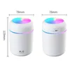 Portable 300ml humidificateur d'air électrique diffuseur d'huile d'arôme USB pulvérisateur de brume fraîche avec veilleuse colorée pour la maison