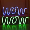 Lampe murale Neon Sign Light Accrocheur Économie d'énergie Faible consommation d'énergie Accessoires de fête LED USB