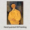 Żeńska figurka Streszczenie sztuki płótna stała Leopold Amedeo Modigliani malowanie ręcznie malowane dzieła sypialnia dekoracje sypialni