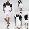 Men's Jeans Denim Pocket Overall Jumpsuit Streetwear Suspender Male Pants